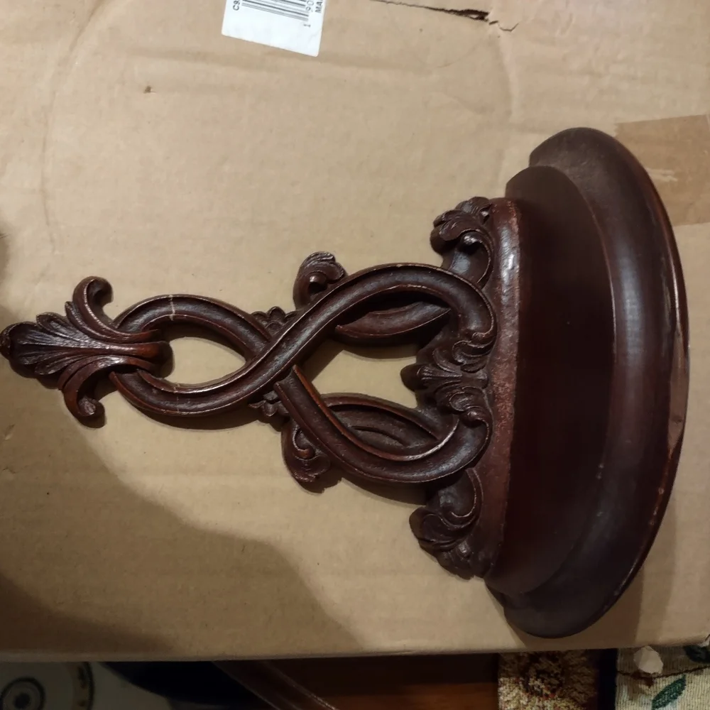 Vintage Syroco Wood Shelves
